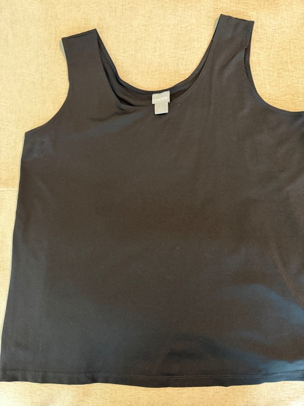 Chico's Black Tank Top